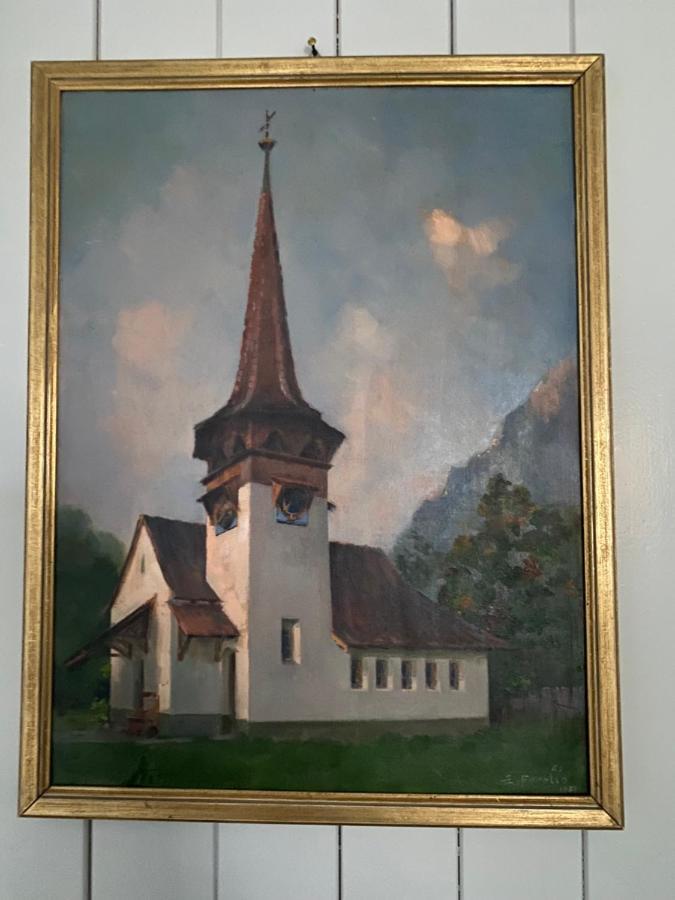 Familienferien Im Chalet Baergli Кандерштег Екстер'єр фото